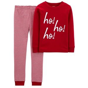 Carter’s Kids Christmas Ho Ho Ho Shirt and Pants Pajamas